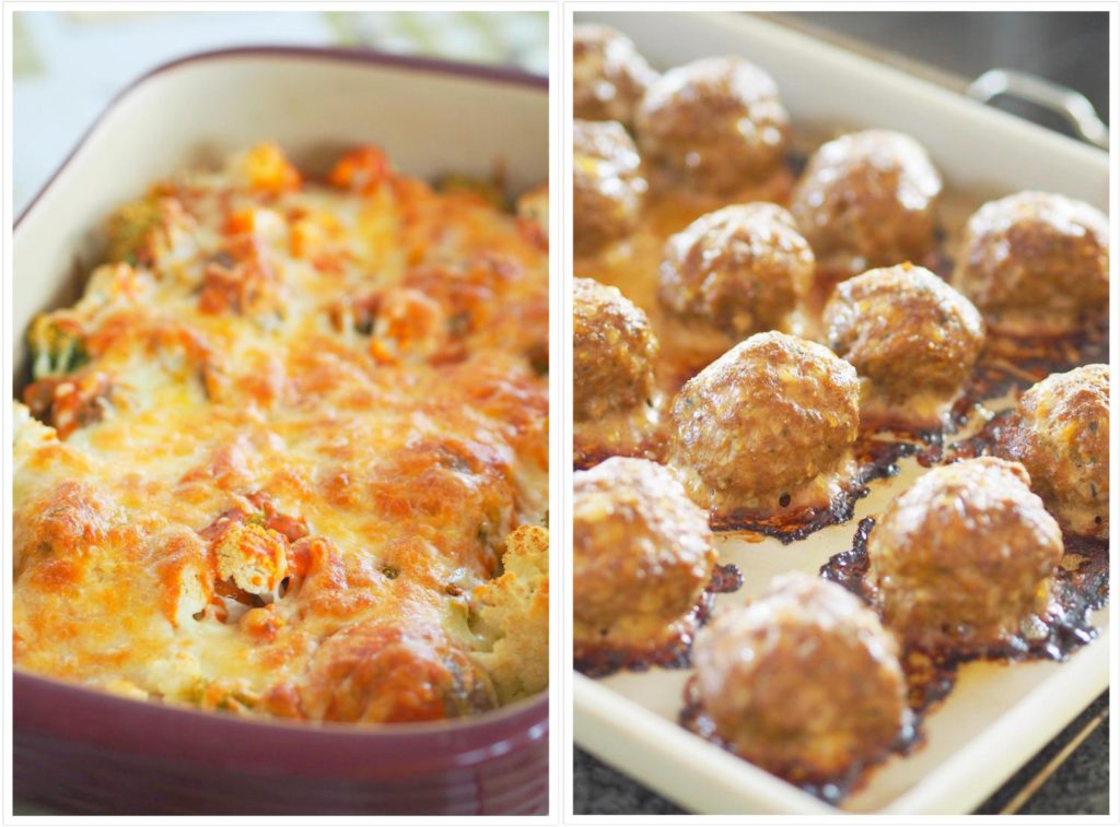 Low-Carb-Hackbällchen-Brokkoli-Auflauf-mit-Curry-Tomaten-Soße-Thermomix Low-Carb-Hackbällchen-Brokkoli-Auflauf-mit-Curry-Tomaten-Soße-Thermomix