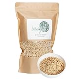 Vitalityballs - 60% Protein Soja Crispies Natur 500 g ohne Zucker-Zusatz - Eiweiß Soya Sojacrispies ideal als Topping für Müsli, Salate und Fitness-Küche