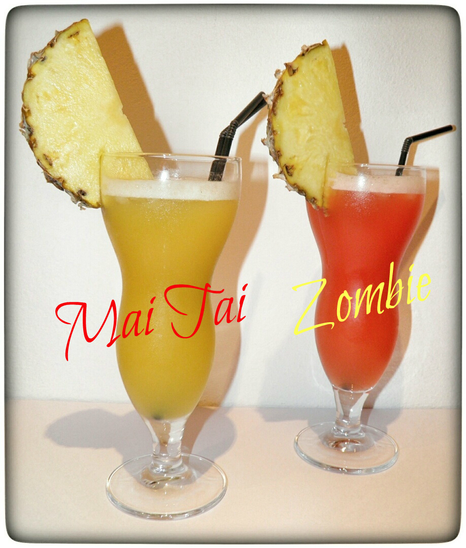 leckere Cocktails: Mai Tai & Zombie {+ alkoholfreier Cocktail}