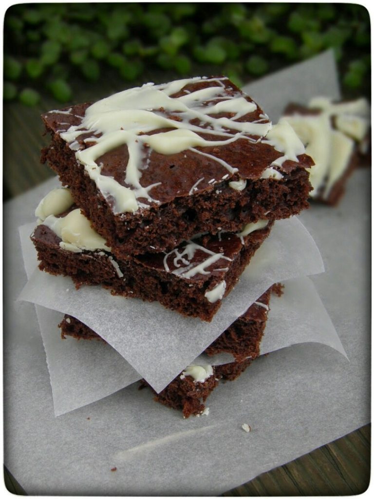 Brownies (de)light: Schoko-Brownies mit Apfelmus aus dem Thermomix 