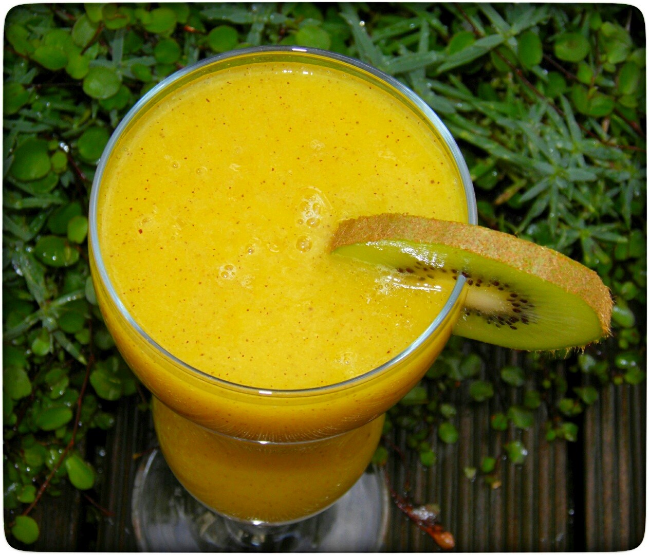 Guten Morgen Smoothie: Mango-Kiwi trifft Kokos