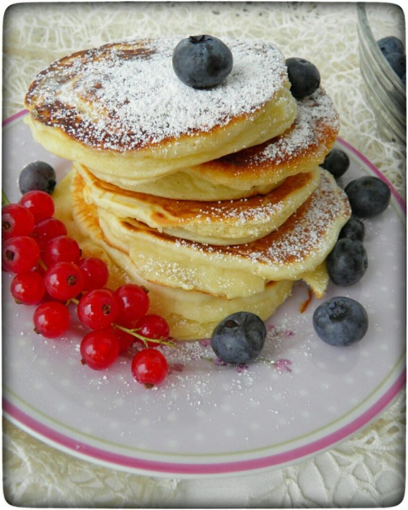 Amerikanische-Pancakes-zum-Frühstück-aus-dem-Thermomix