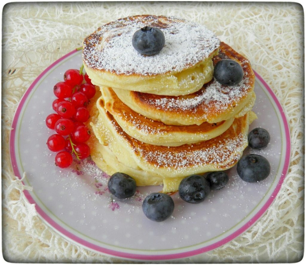 Amerikanische-Pancakes-zum-Frühstück-aus-dem-Thermomix