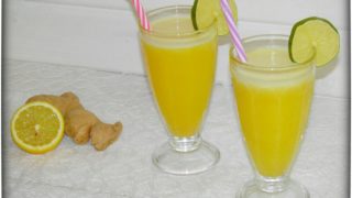 Ingwer Ananas Smoothie Gesunder Vitamin Cocktail Wiewowasistgut Com