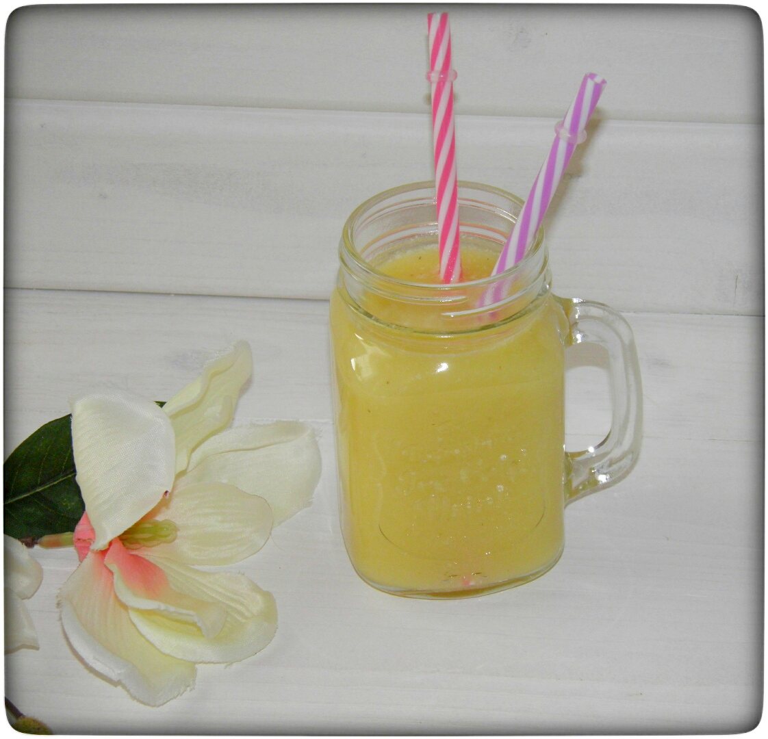 Birnen-Ananas-Ingwer Smoothie - Wiewowasistgut