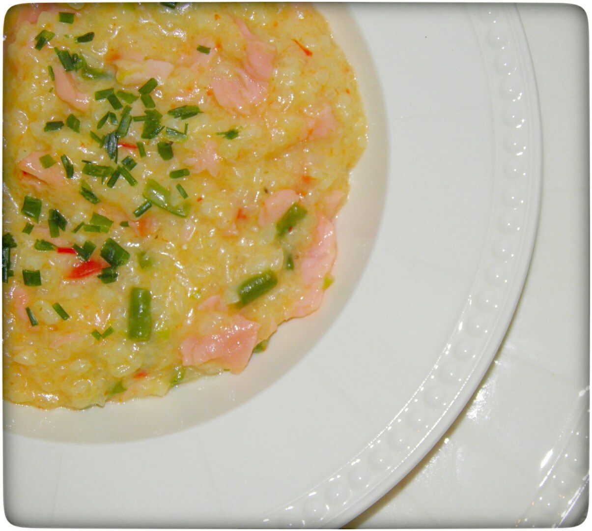 Gemüse-Lachs Risotto - Restverwertung deluxe