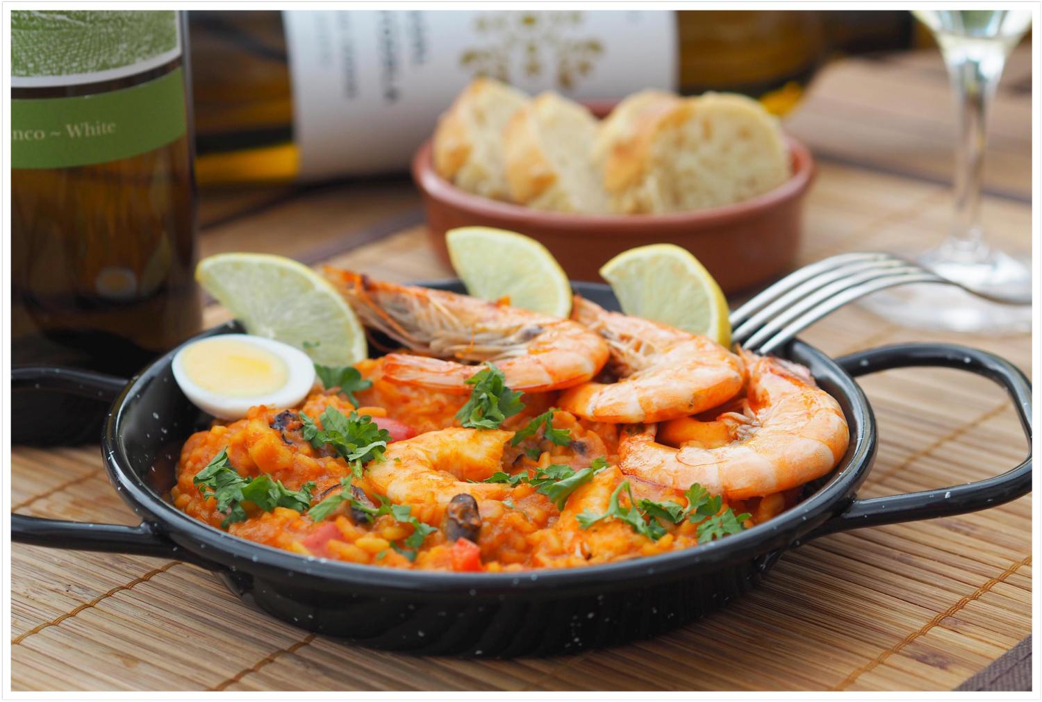 Arroz de mariscos - Meeresfrüchtereis