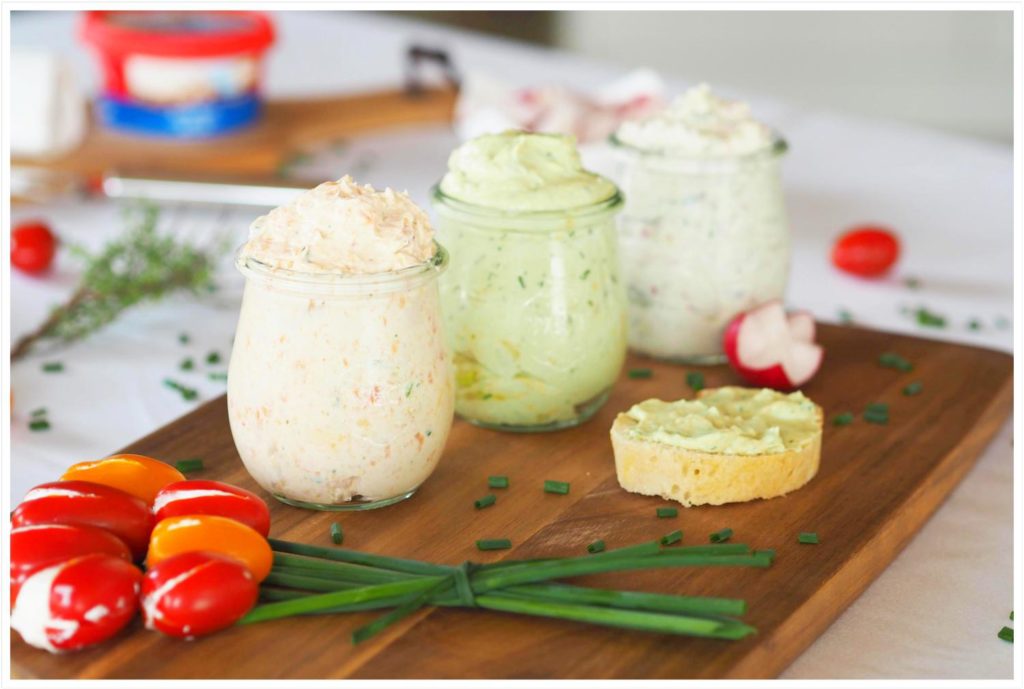 Frischkäse ist gut für die Ernährung