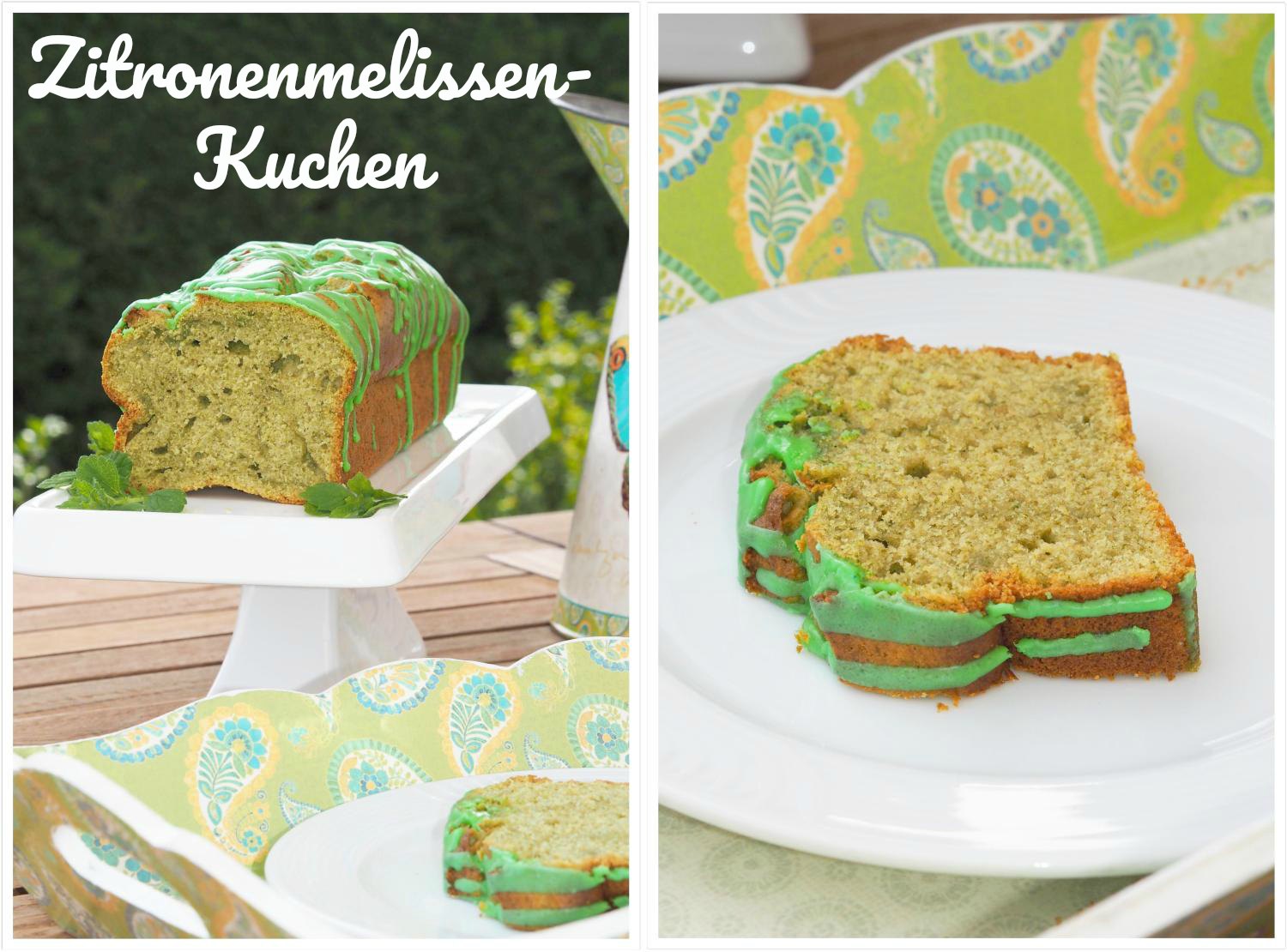 I love green: Zitronenmelissen-Kuchen