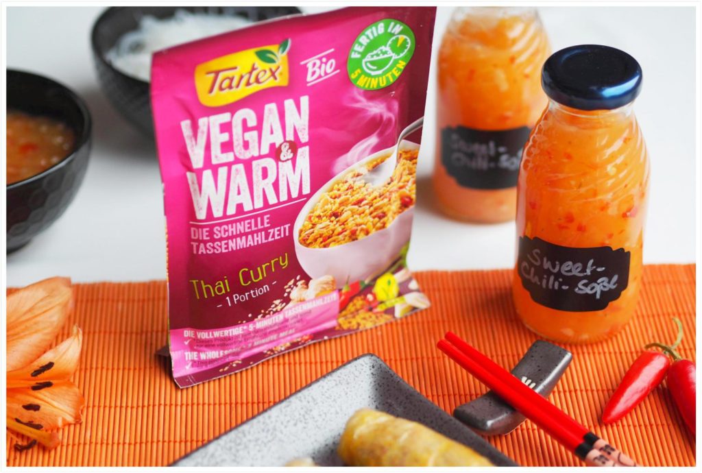 Vegetarische Fruhlingsrollen Sweet Chili Sosse Wiewowasistgut Com