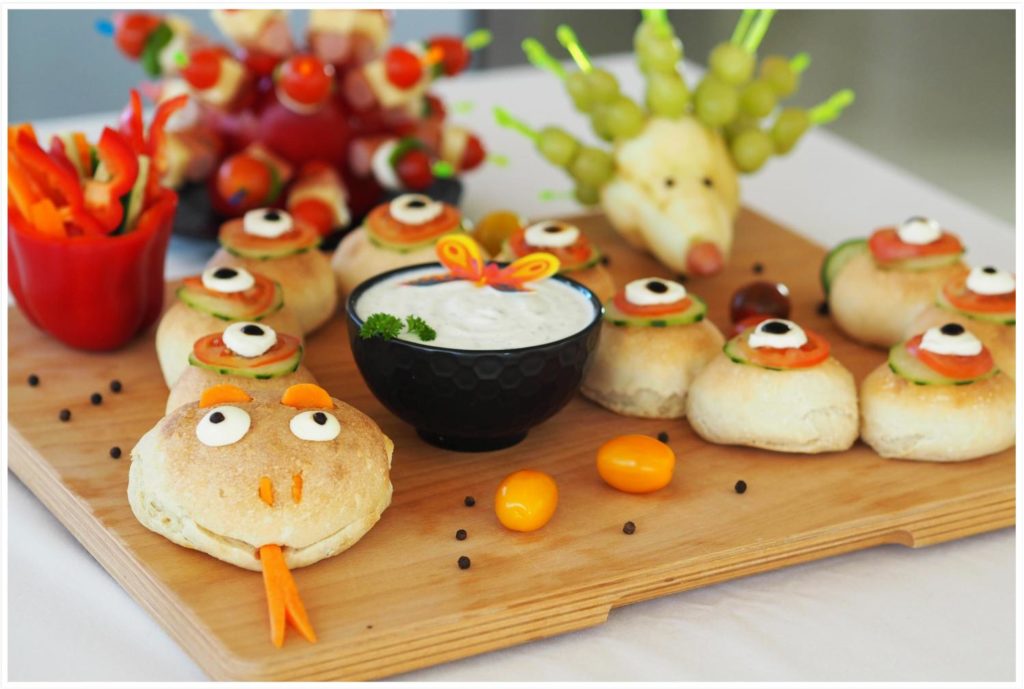 Fur Kiga Schule Partyschlange Fingerfood Fur S Gesunde Buffet Wiewowasistgut Com