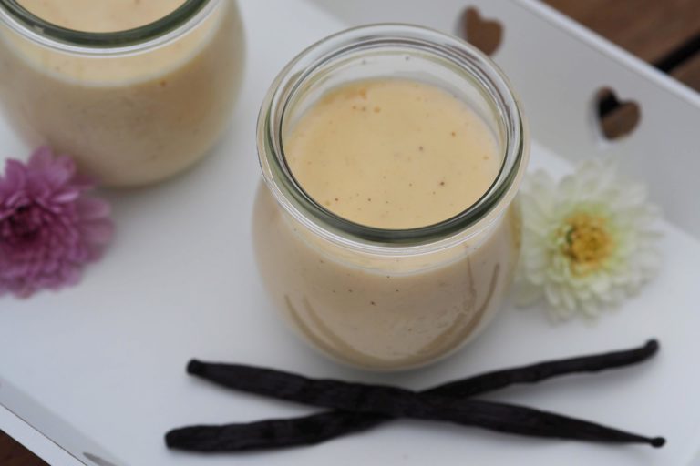 Selbstgemachter Erdbeer-Pudding (ohne Tütchen) &amp; Erdbeermus ...