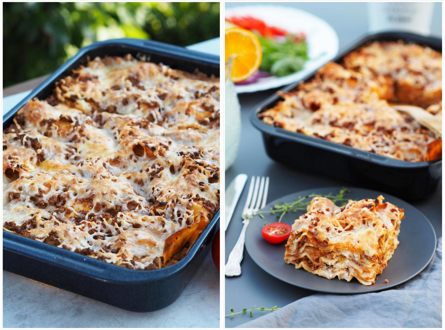 Italienischer Klassiker Lasagne Abendessen Mittagessen Wiewowasistgut 