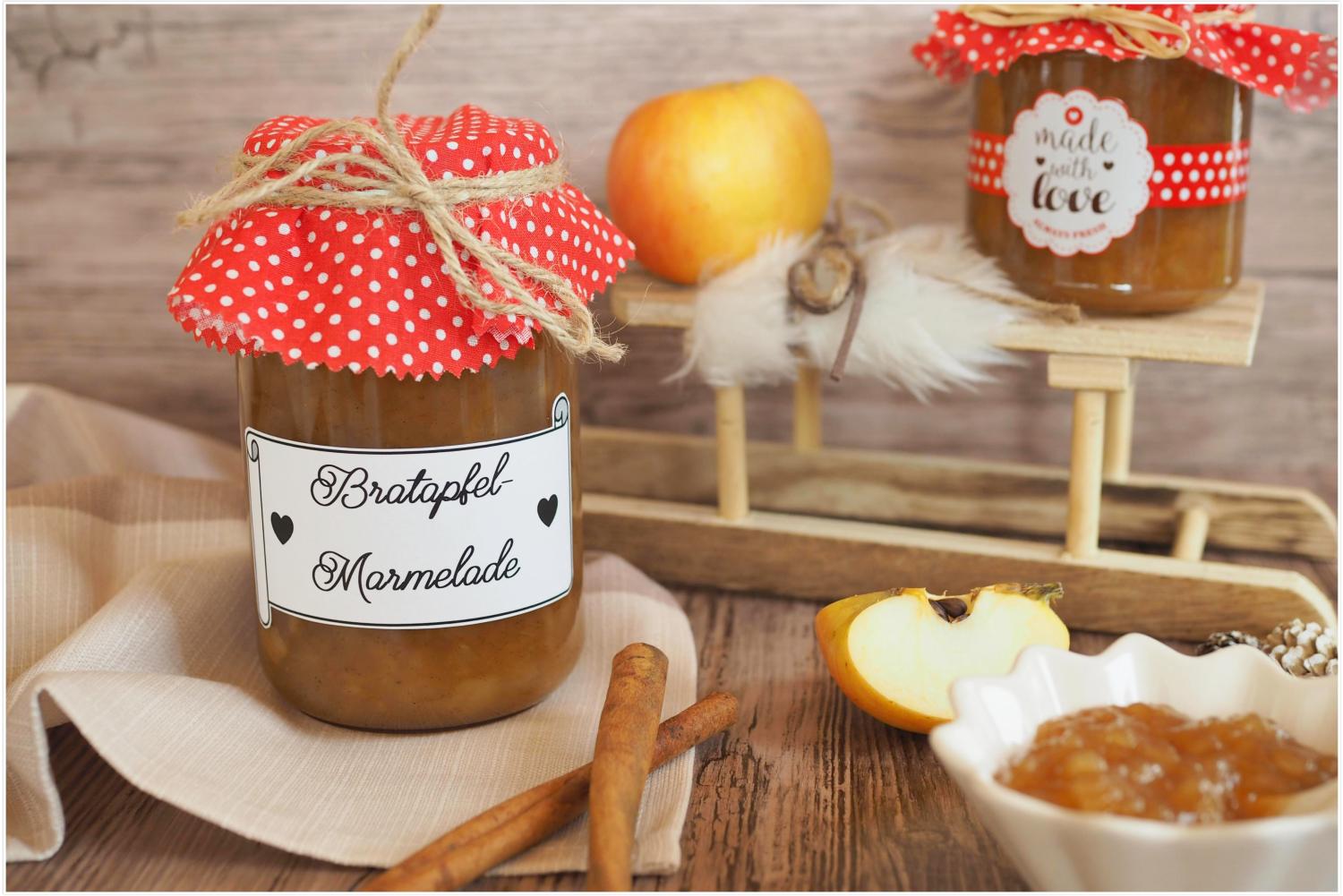 Geschenkidee Winterliche Bratapfel Marmelade Mit Licor 43 Wiewowasistgut Com