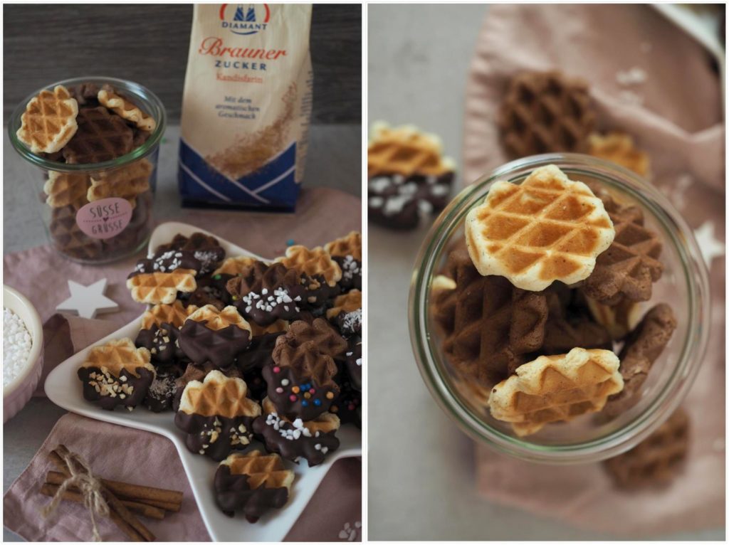waffelkekse-mit-schokolade-weihnachtsbäckerei-diamant-zucker waffelkekse-mit-schokolade-weihnachtsbäckerei-diamant-zucker