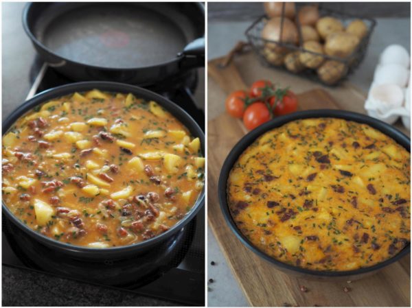 Spanische Tortilla de patatas aus dem Backofen - Wiewowasistgut