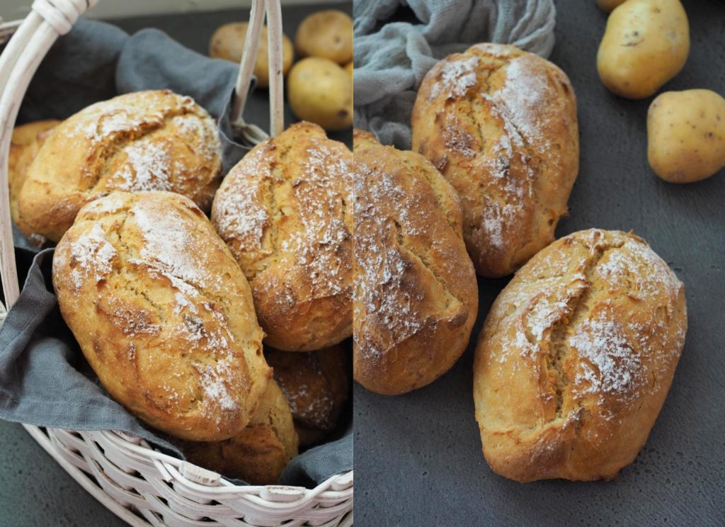 Knusprige Kartoffelbrotchen Wenn Mal Kartoffeln Ubrig Sind Wiewowasistgut Com