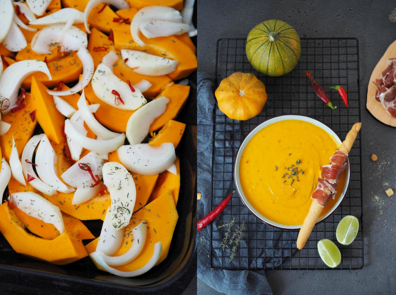 Pikante Kürbissuppe (mit Geheimzutat) - Wiewowasistgut