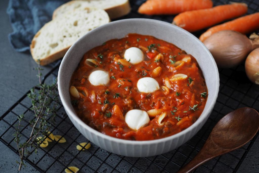 Köstlicher Bolognese-Eintopf