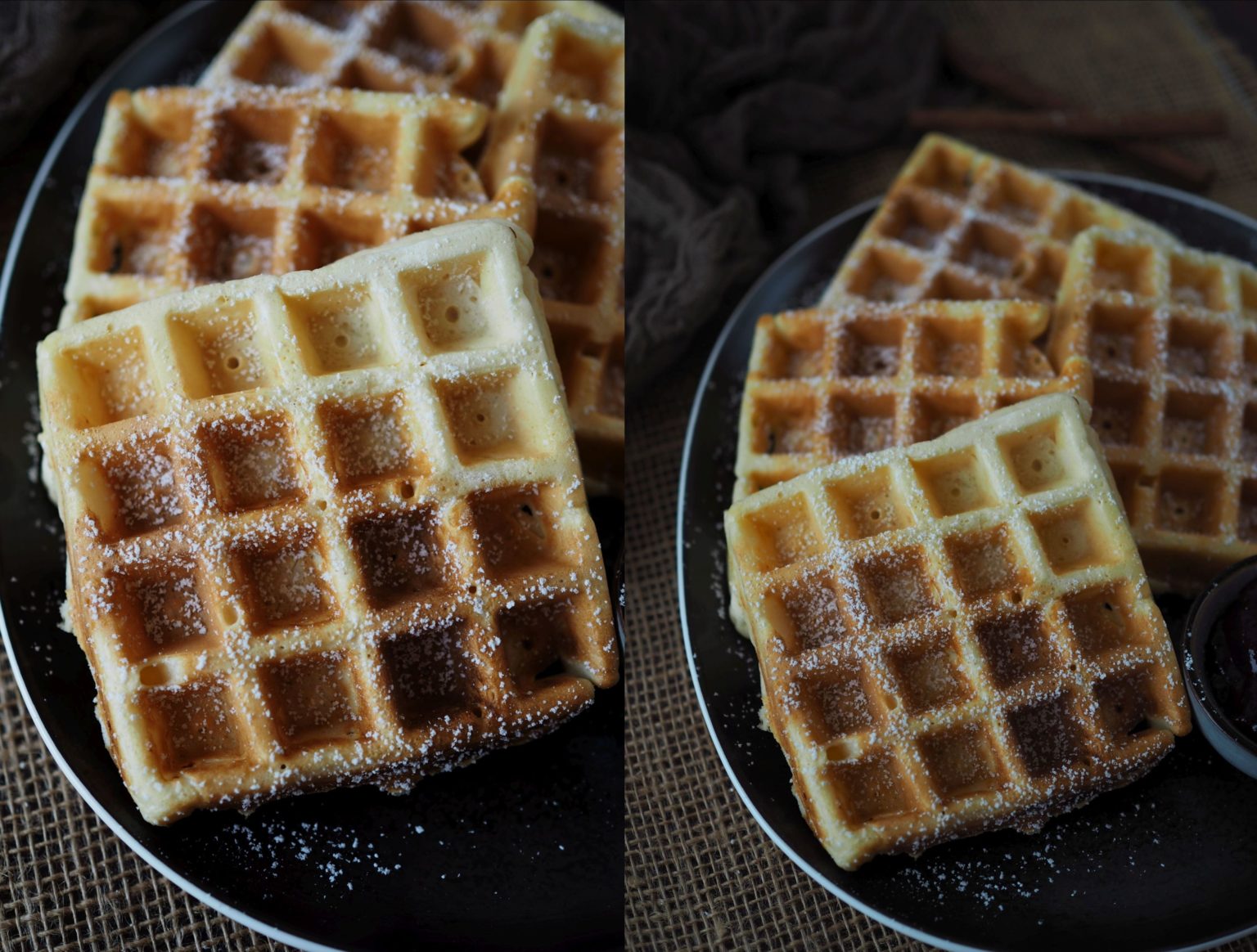 Joghurt-Waffeln zum Frühstück (zuckerfrei) - Wiewowasistgut