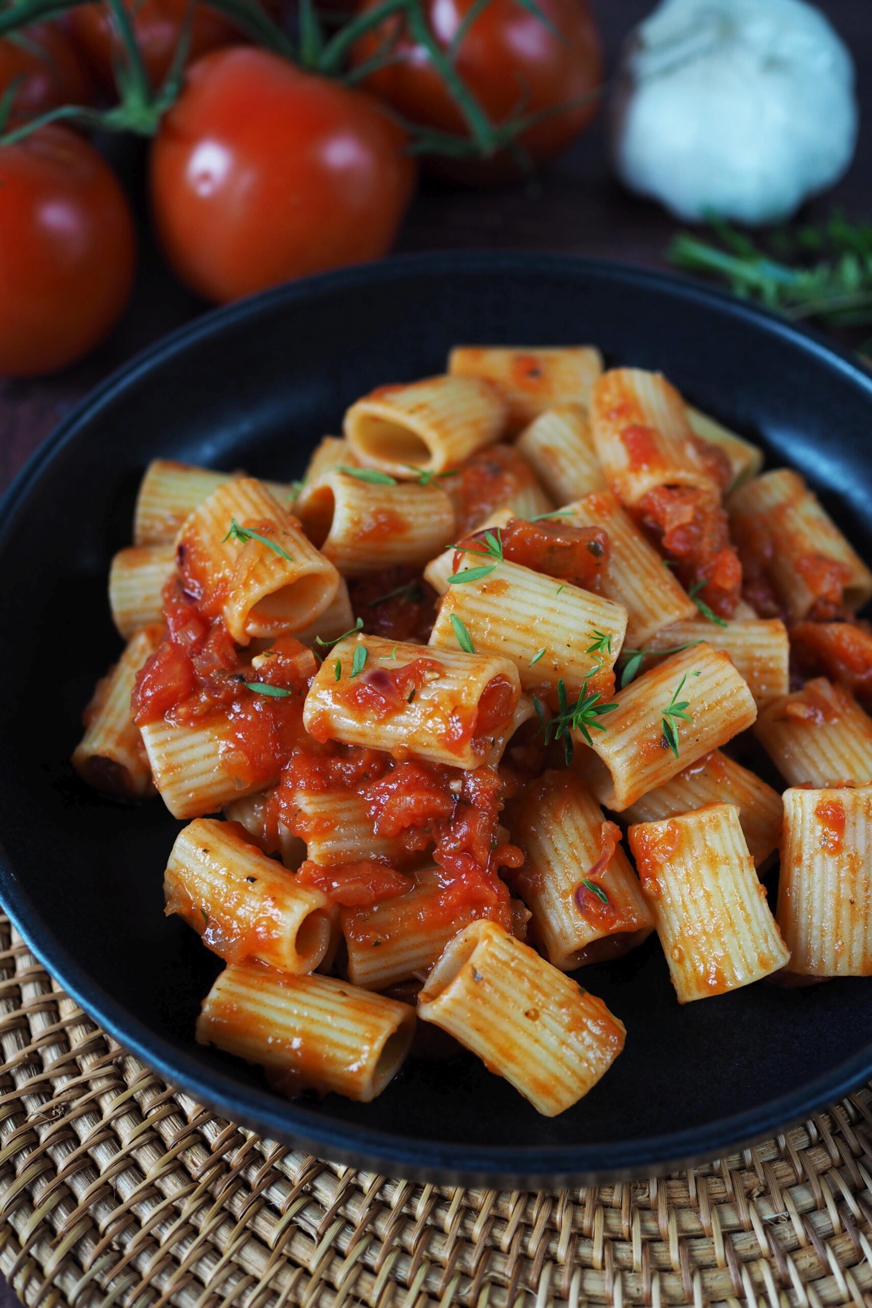 Pasta al pomodoro - in weniger als 20 Minuten auf dem Tisch - Wiewowasistgut