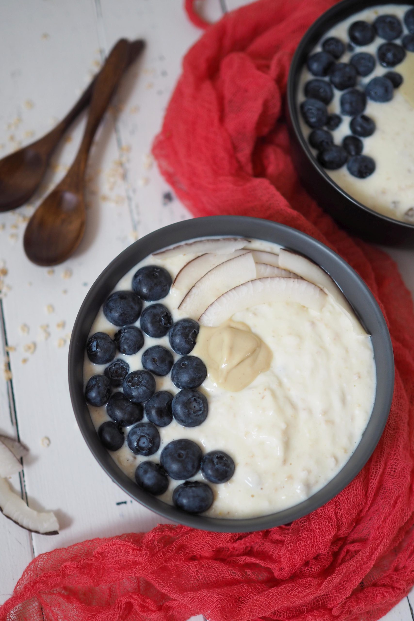 Sättigendes Protein-Frühstück: Vanille-Puddingoats - Wiewowasistgut