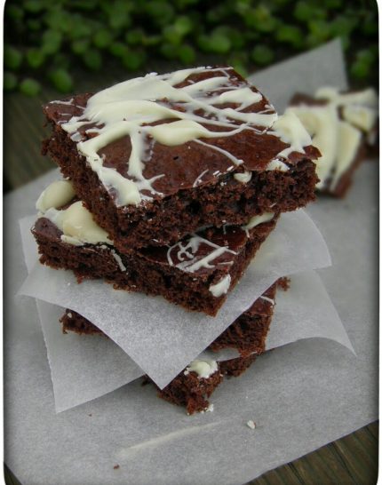 Brownies (de)light: Schoko-Brownies mit Apfelmus aus dem Thermomix