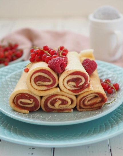 dinkel-pfannkuchen-zuckerfreier-marmelade