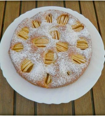 Versunkener Apfelkuchen mit Zimt aus dem Thermomix (wieder mal ruck zuck)