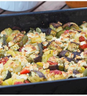 Veggie-vegetarisch-buntes-ofengemuese-mit-feta-gratin-gemuese