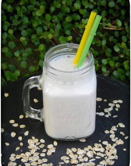 Haferflocken-Bananen-Smoothie aus dem Thermomix (vegan und glutenarm)