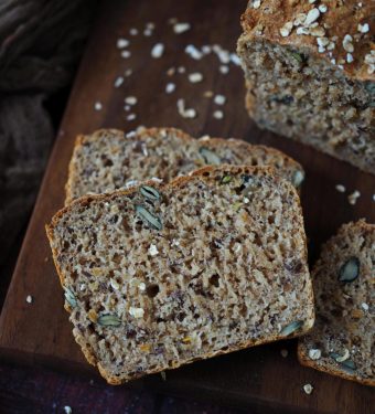 Körner-Hans-No-Knead-Brot-Kastenform