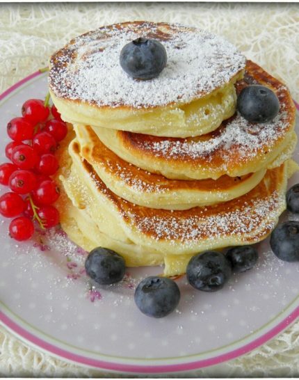 Amerikanische-Pancakes-zum-Frühstück-aus-dem-Thermomix