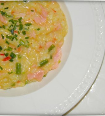 Gemüse-Lachs-Risotto-Restverwertung-deluxe