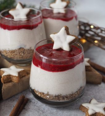 10-Minuten Zimtstern-Weihnachtsdessert